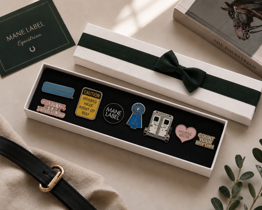 Mane Label Equestrian Pin Gift Set